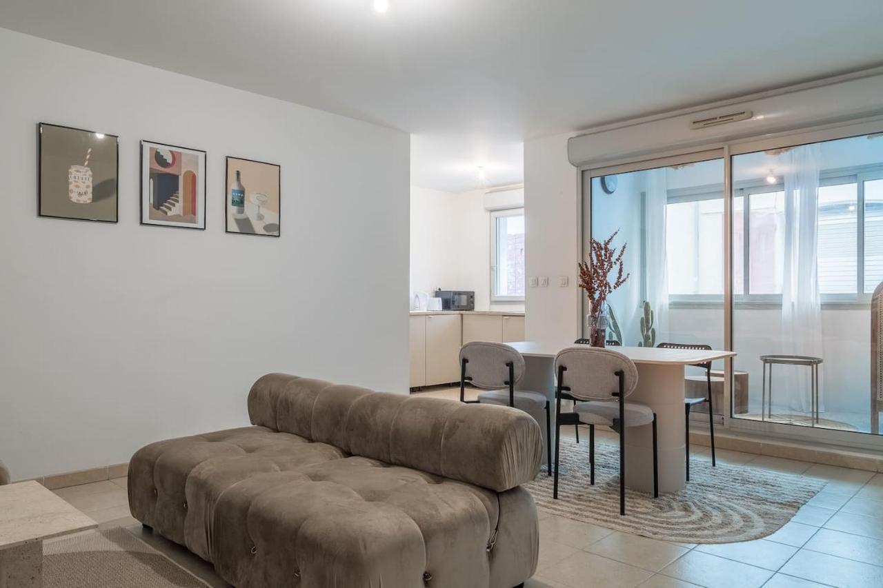 T2 Panier Avec Loggia Apartment Marseille Bagian luar foto